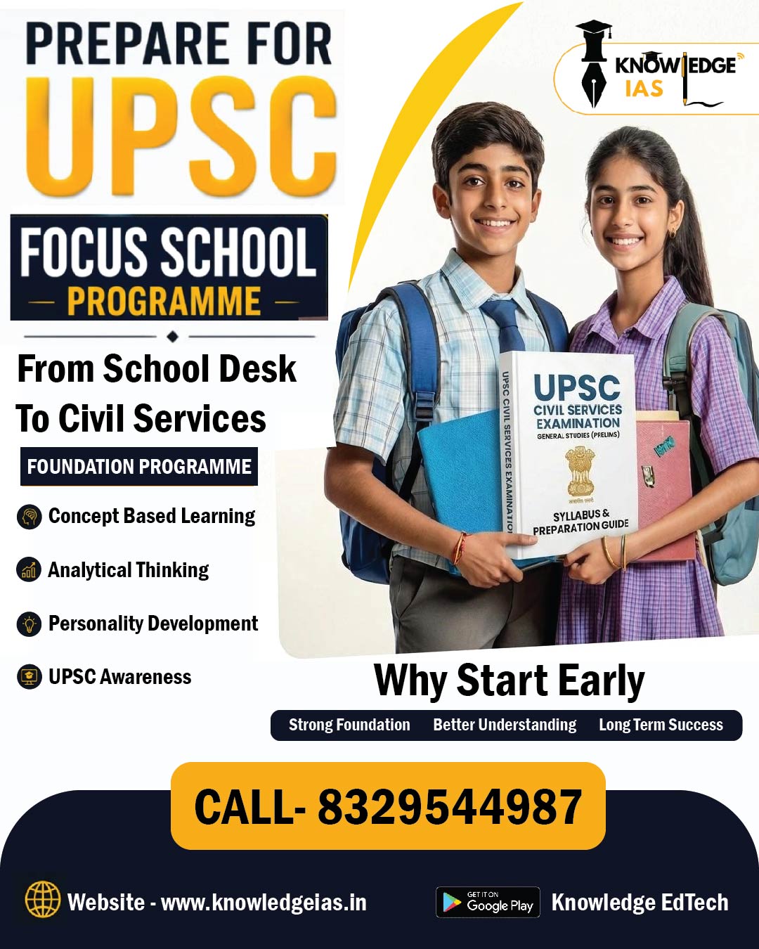 Knowledge IAS Academy — FOCUS SCHOOL